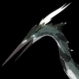 Cyan-Feathered Heron Echo Wuthering Waves
